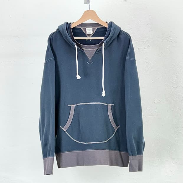 카키스 페이디드 게임 네이비 레이어 스웨트 후디