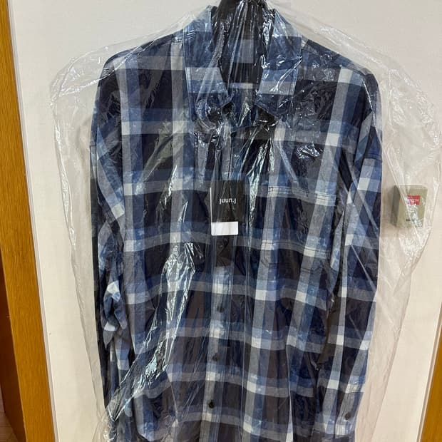 준지 25FW 아일랜드 셔츠 블루 50 새상품