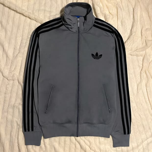 아디다스 일본판 구파이어버드 그레이 블랙 져지 회검