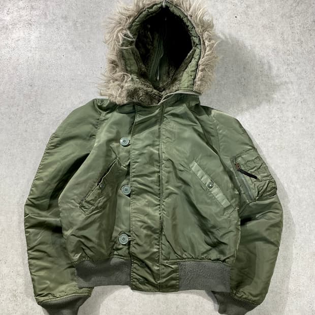 [M] 90s USA 알파인더스트리 N2B 플라이트 자켓