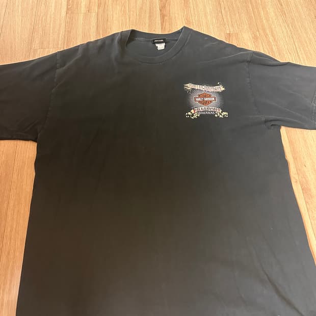 할리데이비슨 반팔 (블랙/XL)