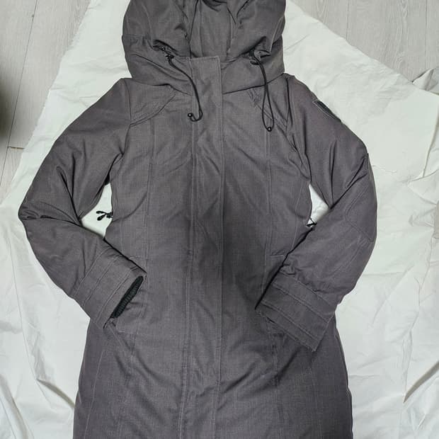 노비스 구형 구스다운 패딩 코트 자켓 S