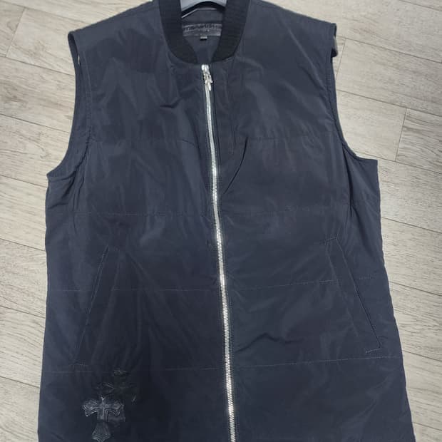 크롬하츠 나일론 크로스패치 조끼 베스트