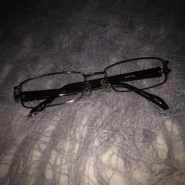 Vintage rose gold glasses