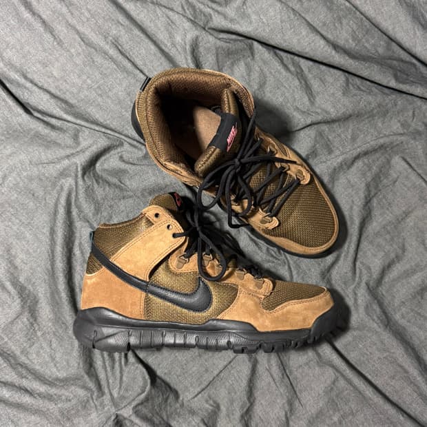 SB Dunk High Boot Military