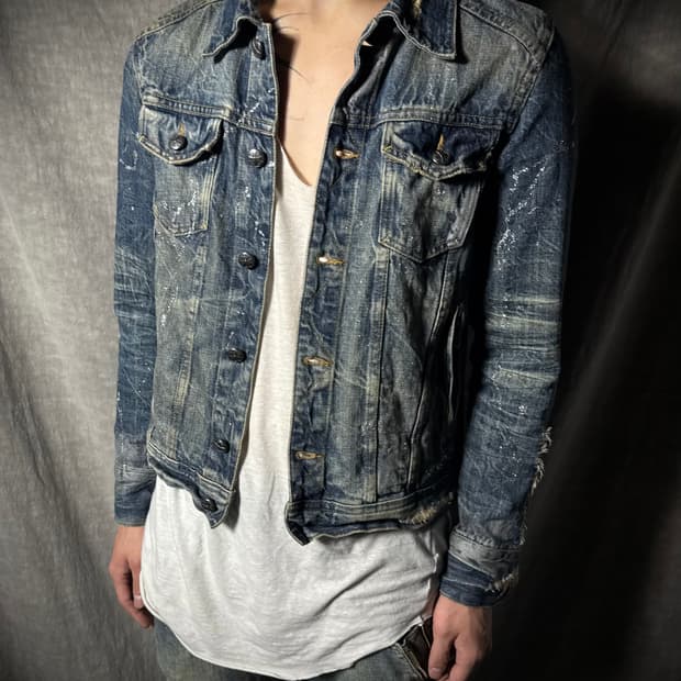 Midas Archive Distressed Denim Jacket