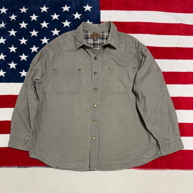 빈티지워크셔츠 vintage work shirt  덕캔버스 워크웨어