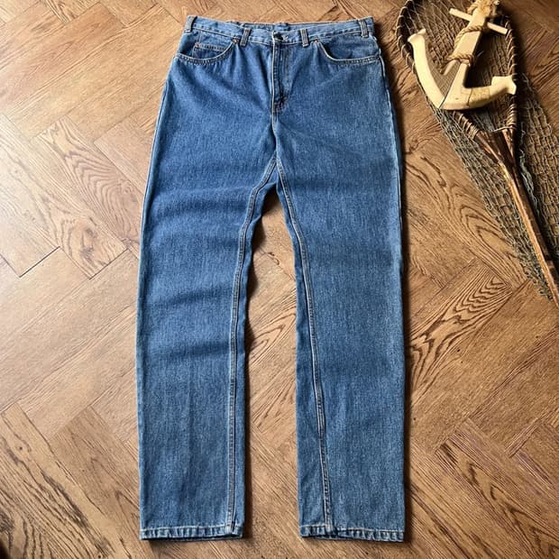 [36]리바이스 오렌지탭 스트레이트 데님 팬츠