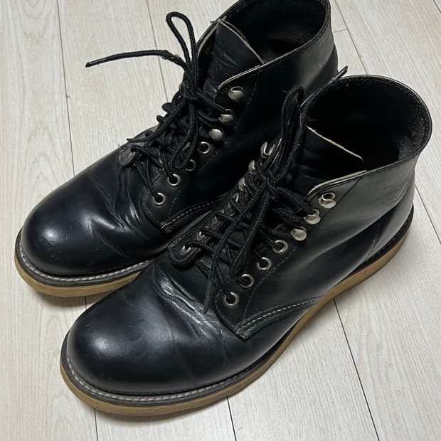 레드윙 목토부츠 아이리쉬쉐터 블랙 8165 260추정