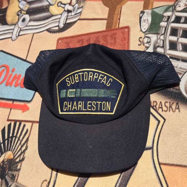 미해군 어뢰정비창 네이비 트러커캡