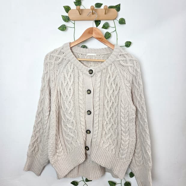 퓨어 동글 가디건