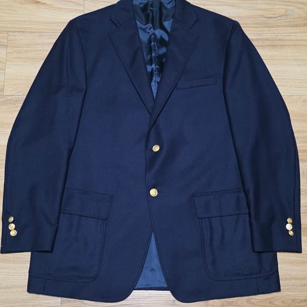 42R새제품 택포50만)USA제이프레스 도스킨 금장블레이저