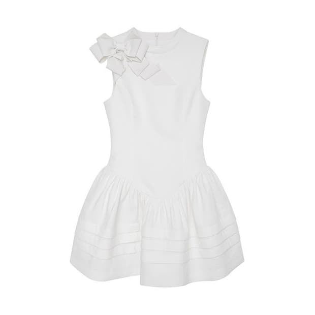 [shushutong] white dress S