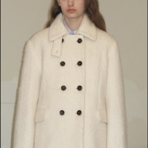 시눈 하프코트 새상품