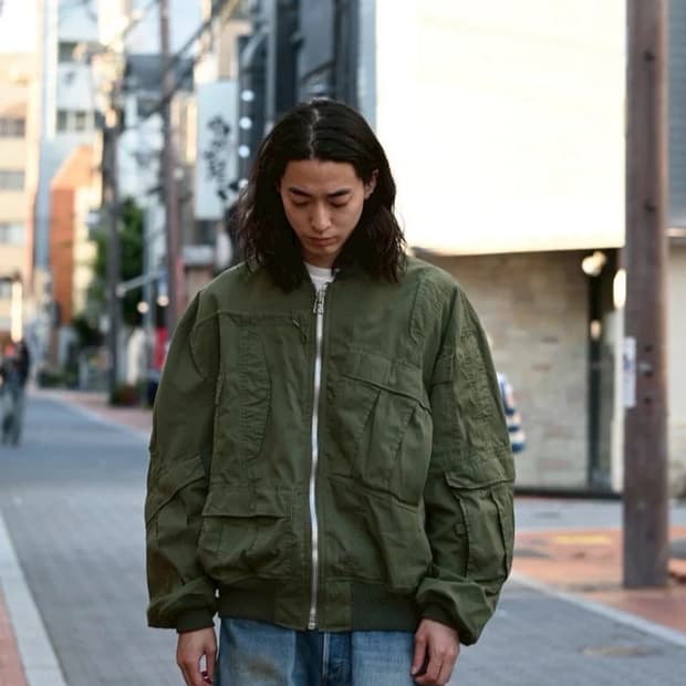 [L]준야와타나베x니들스 25aw 리버시블 ma1