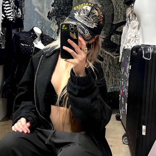 밴슨 바이커 무드 매쉬 볼캡