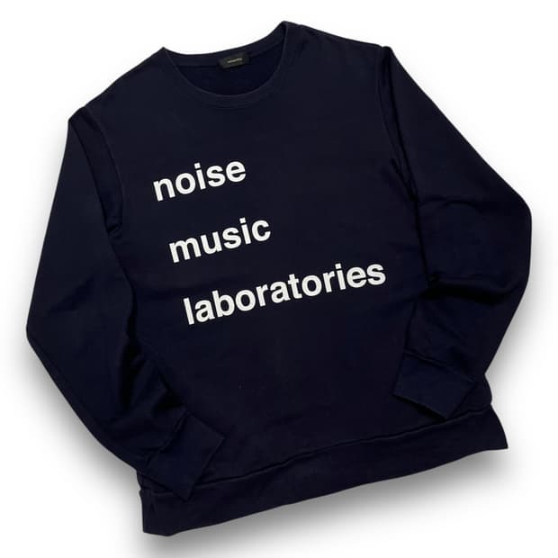 언더커버 15ss 노이즈 뮤직 네이비 맨투맨 (3)