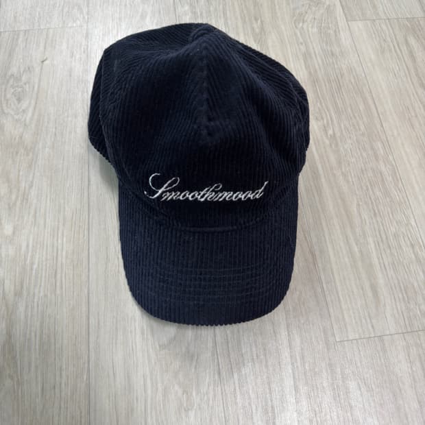 스무스무드 코듀로이 캡 Navy