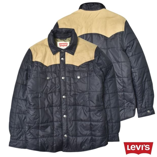 00S 리바이스 웨스턴 퍼텍스 패딩 셔츠 L 