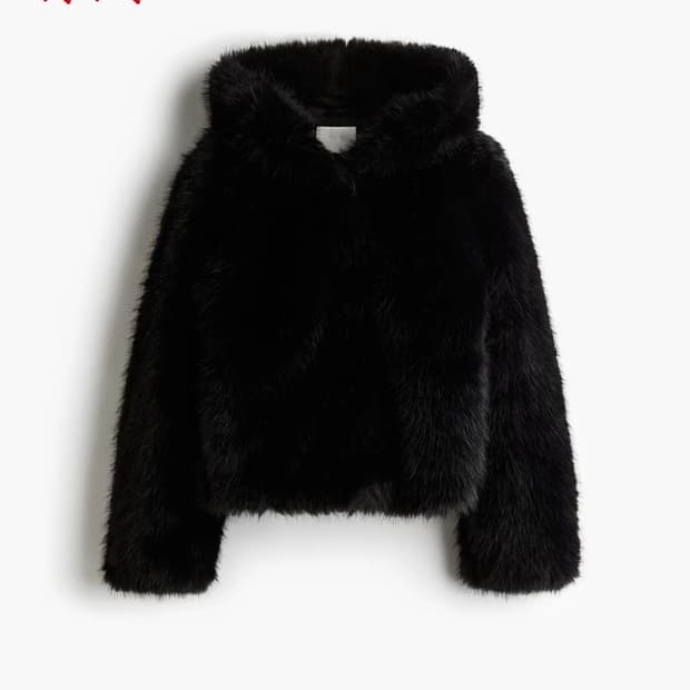 h&m 후드 퍼자켓