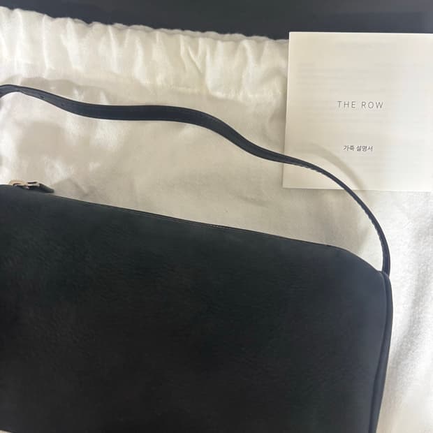 The row 더로우 90 90s 누벅 블랙