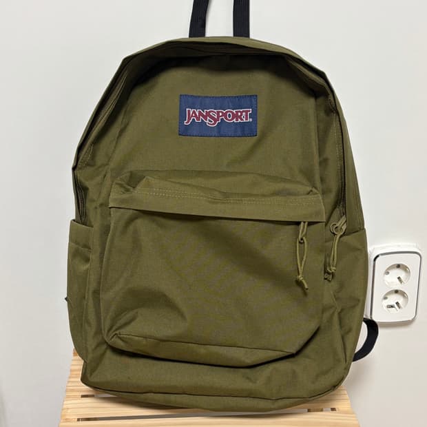 잔스포츠 슈퍼브레이크 플러스 랩탑 아미그린