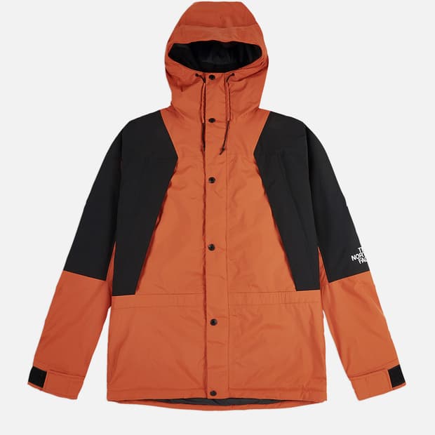 (XL) 노스페이스 마운틴라이트 드라이벤트 자켓 블랙 오렌지