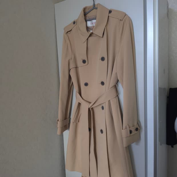 새상품)숲 베이지 트렌치코트66