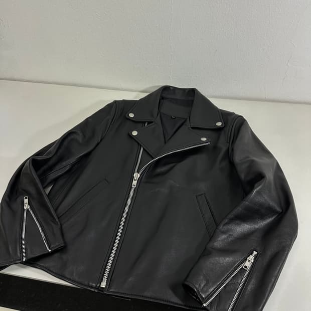 우먼M 55 스페로네 MAISON DE SPERONE 램스킨 가죽라이더