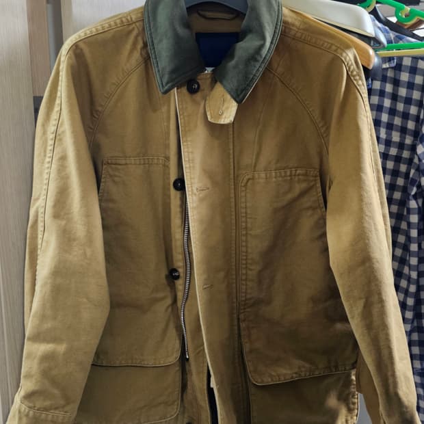 헨리코튼 X 도큐먼트 코튼 캔버스 필드 자켓 95