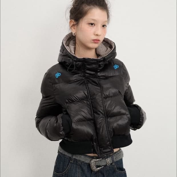 테스트메커니즘 숏패딩 블랙 L