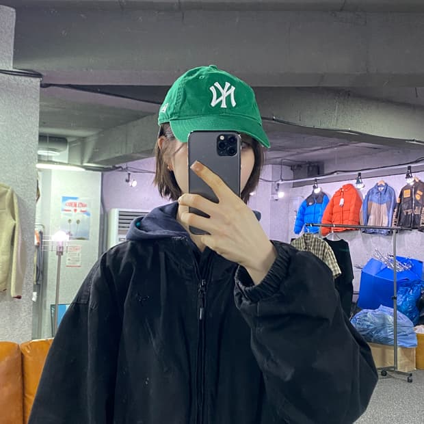 뉴에라 뉴욕양키스 그린 볼캡 B4374 