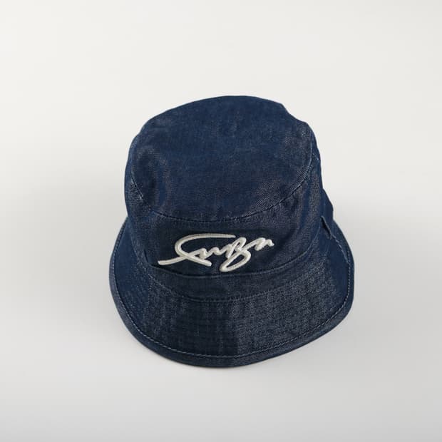 00's 후부 데님 버킷햇
