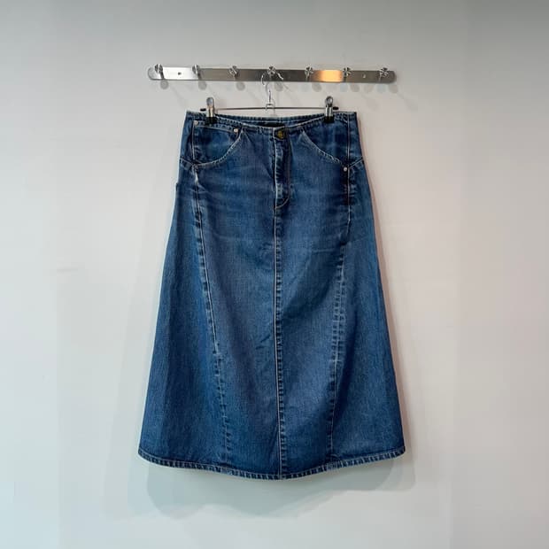리바이스 엔지니어드진 롱 스커트