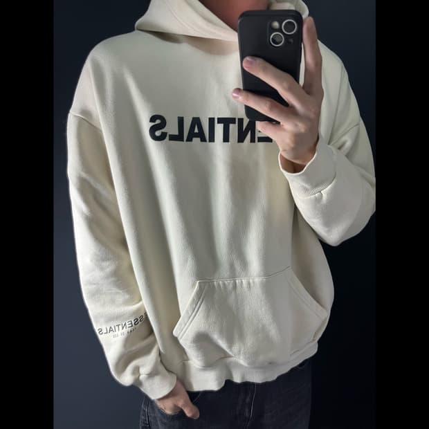 FEAR OF GOD 피어오브갓 에센셜 후드티