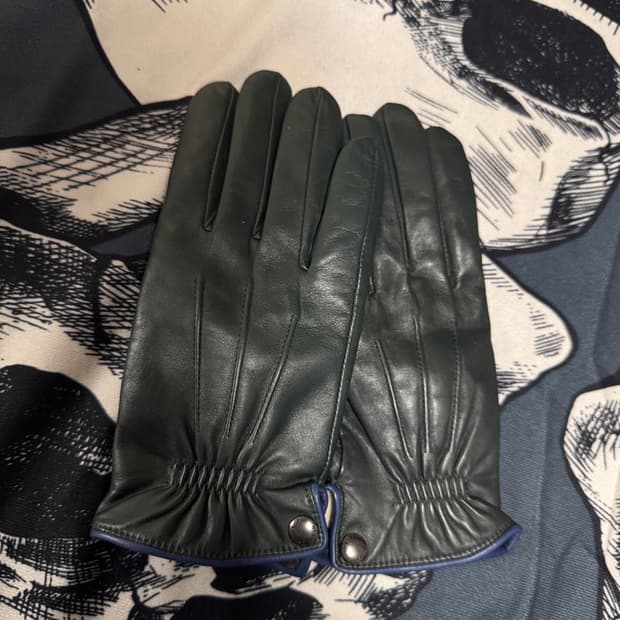 헨리코튼 가죽장갑 