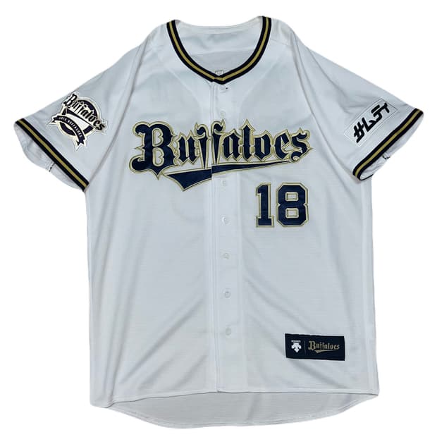 데상트 야마모토 요시노부 오릭스 버팔로스 홈 정품 유니폼