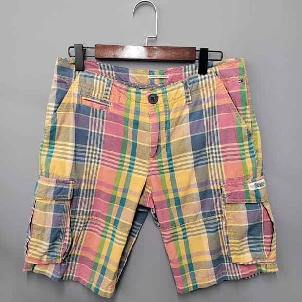 Tommy Hilfinger 타미힐피거 패치워크 쇼츠