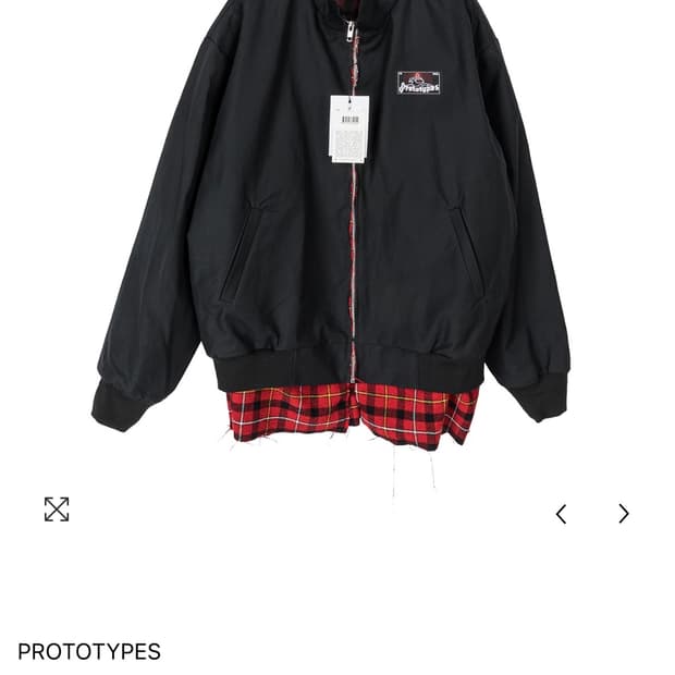 프로토타입스 신상 왁스드 해링턴 자켓 L-XL 새상품 