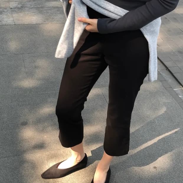 파운더스 파운더스 코튼 카프리팬츠