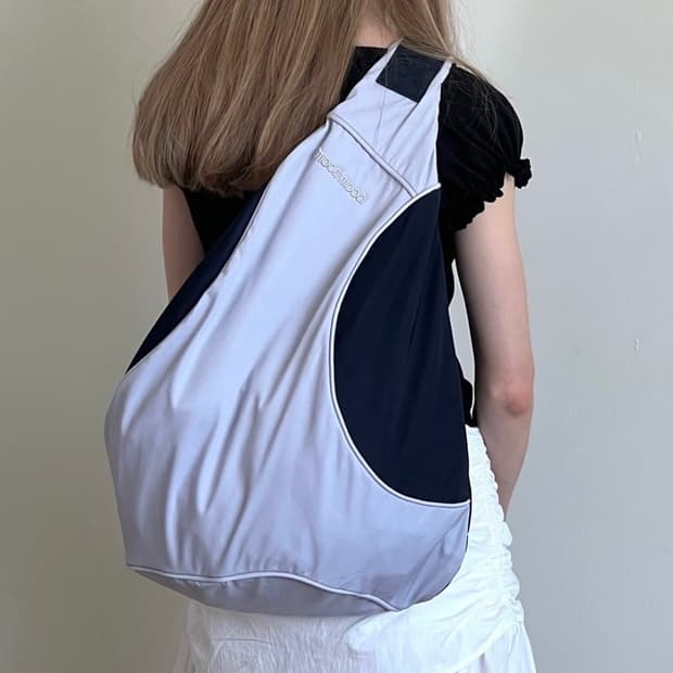스무스무드 Lifehood Sling Backpack Icy Gray