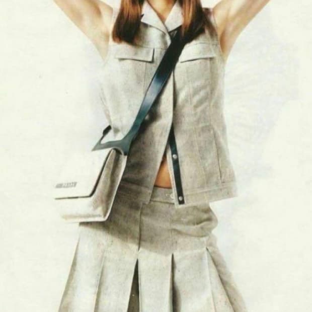 SS1999 PRADA canvas leather shoulder bag