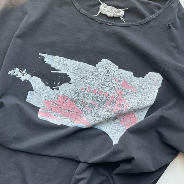 마르지엘라 디스트로이드 티셔츠 48