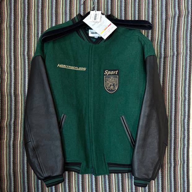 헤리티지플로스 바시티 자켓