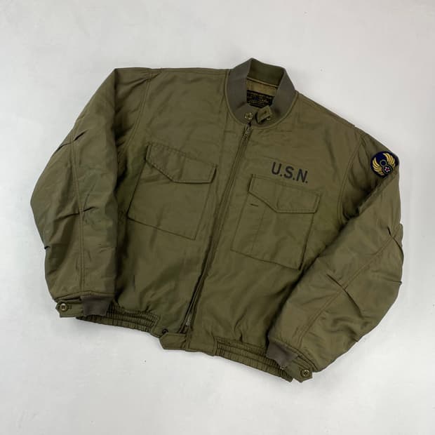 빈티지 G-8 Wep 복각 플라이트 봄버 자켓 (105)