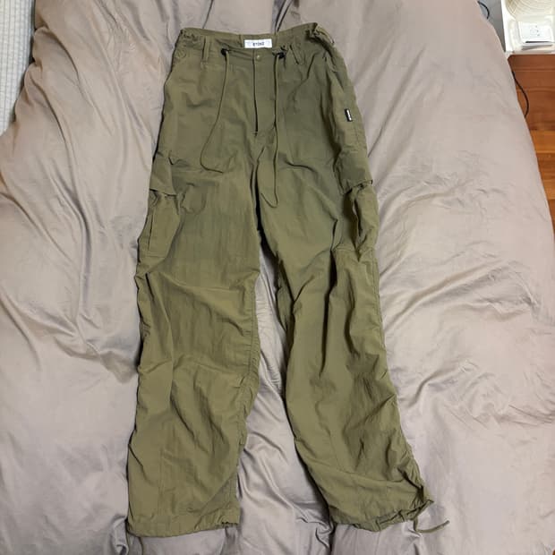 엑스톤즈 XP127 셔링 카고 팬츠 (KHAKI) M