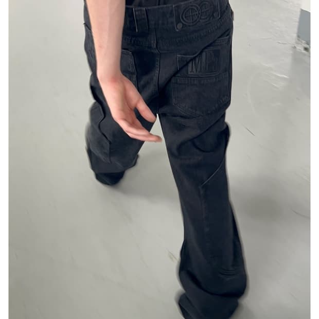 플라스틱프로덕트 calf pocket pants M