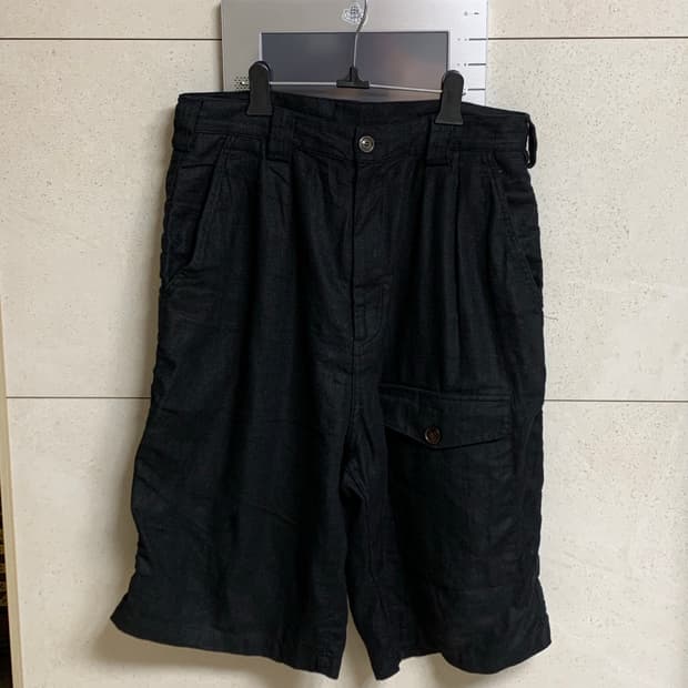 워드로브41 Landscape pocket shorts Black L
