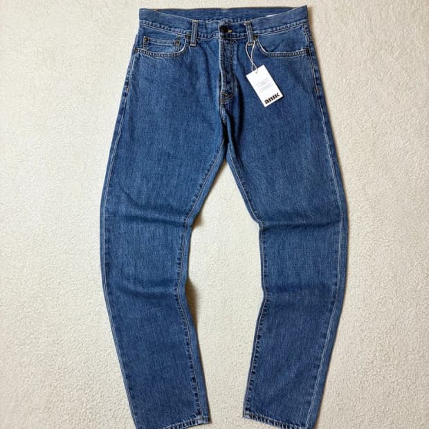 칼하트 WIP Klondike 8.5 oz 스트레이 데님팬츠 PN6636