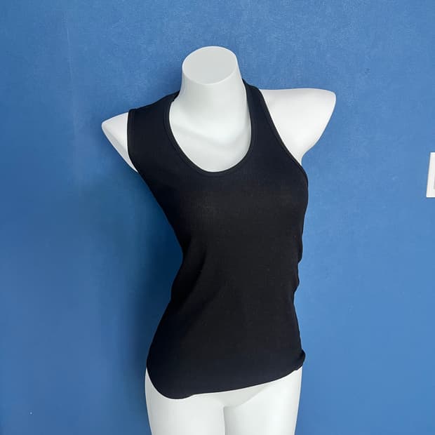 빈티지 블랙 나시